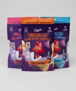 purple enhanced microdose gummies
